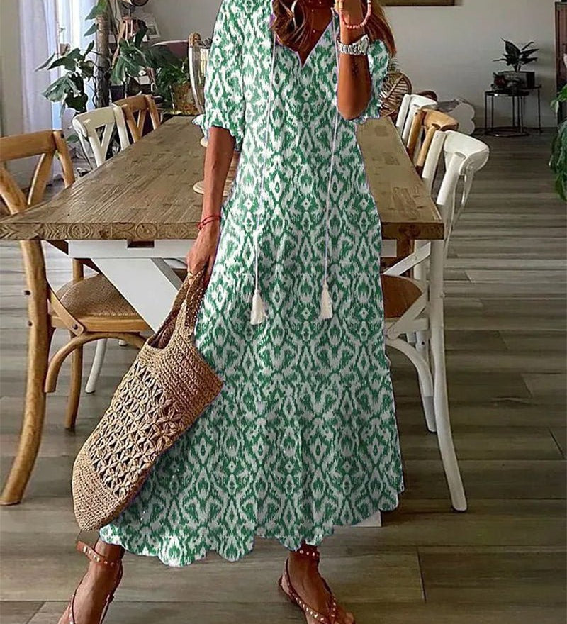 LUNA | MIDI SUKIENKA W STYLU BOHO BEZ WYSILKU