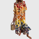Zariah | Elegancka Sukienka Maxi w Stylu Boho