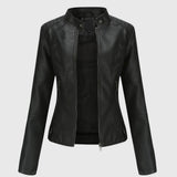 Giorgina™ - Elegancka Kurtka Skórzana dla Kobiet
