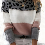 Clara™ | Sweter w Wzór Zwierzęcy