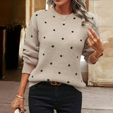 Noémie™ | Elegancki Sweter w Kropki