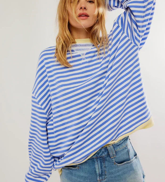 Agathe™ | Oversize Sweter w Paski