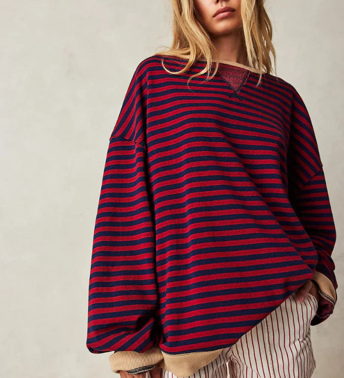 Agathe™ | Oversize Sweter w Paski