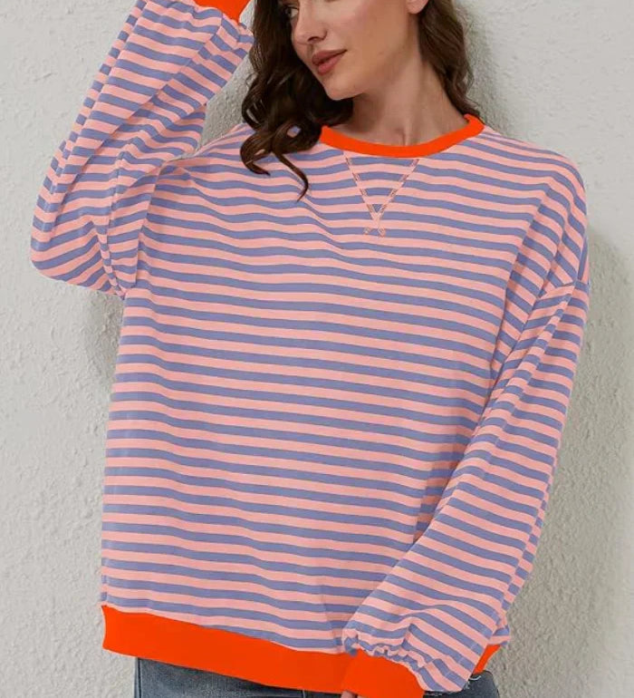 Agathe™ | Oversize Sweter w Paski
