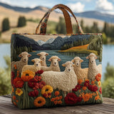Torba ręcznie robiona Ovejas w jeziorze