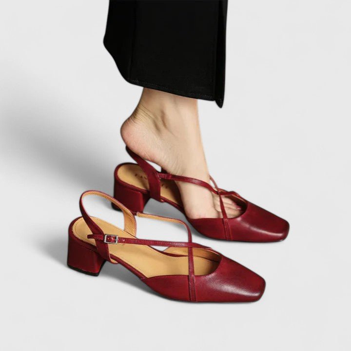 Evana - Eleganckie Sandały na Obcasie