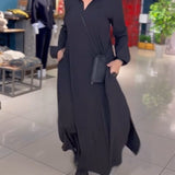 Sylvie - Długa, luźna sukienka