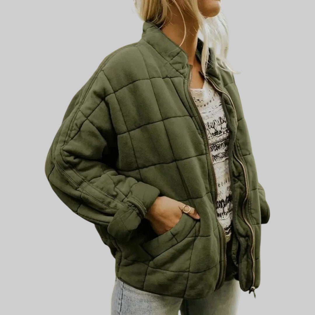 Josiane™ | Elegancka pikowana kurtka oversize