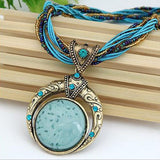 Naszyjnik Pendentif Bohème