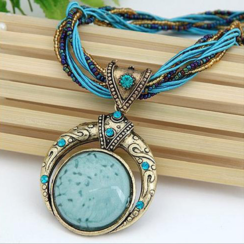 Naszyjnik Pendentif Bohème