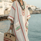 Robe Caftan „Mathilde” – Riviera Éclatante