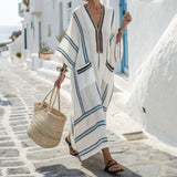 Sukienka Kaftan "Cassandre" – Linia Morska