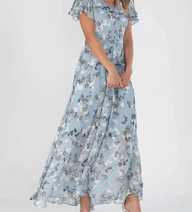 ZURI | ELEGANCKA I PŁYNNA SUKIENKA Z EFEKTEM WYSZCZUPLAJĄCYM
