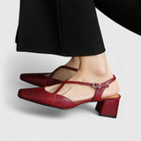 Evana - Eleganckie Sandały na Obcasie