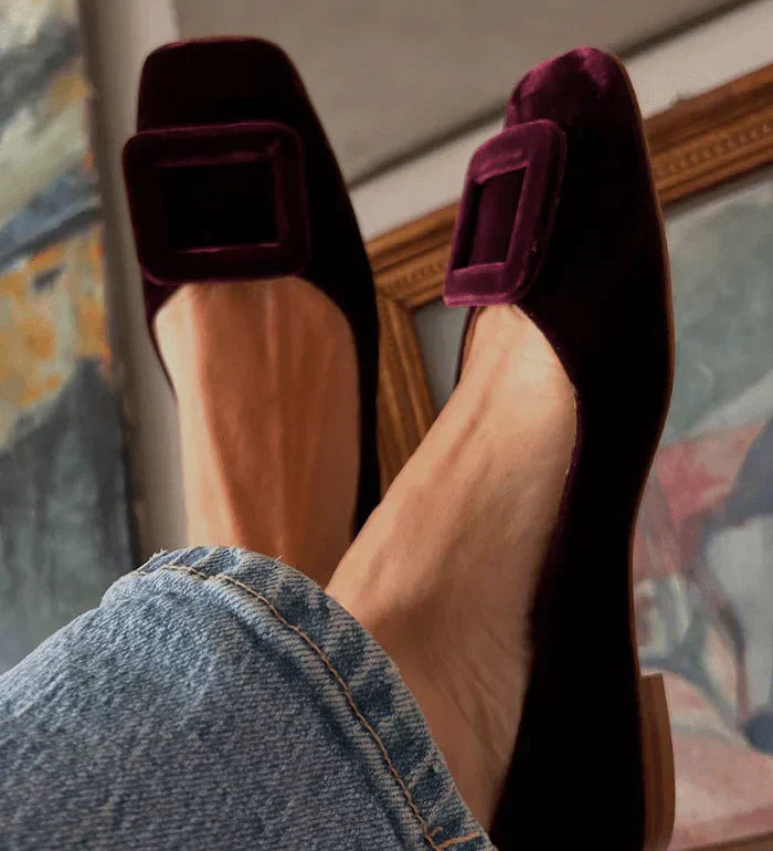 Noë™ | Mokasyny skórzane z designem