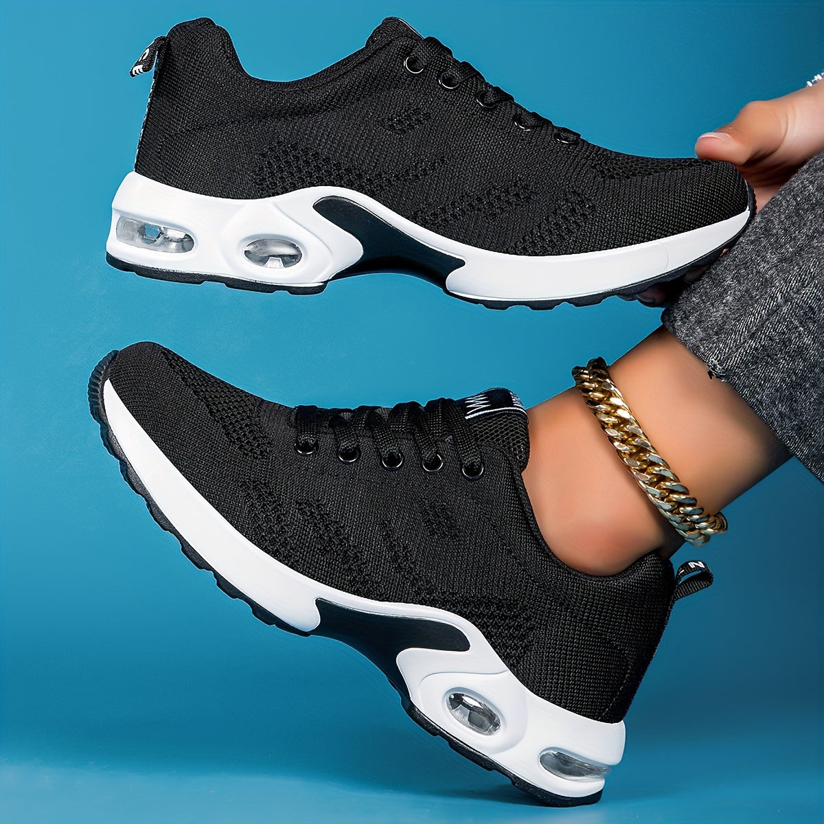 Buty sportowe z amortyzacją, oddychające, antypoślizgowe