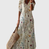Amalia | Sukienka Maxi na Lato w Stylu Vintage Boho