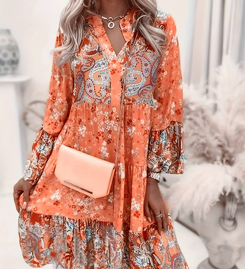 Eira - Sukienka Boho w Motywy