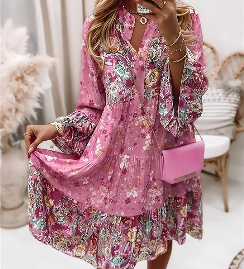 Eira - Sukienka Boho w Motywy