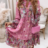 Eira - Sukienka Boho w Wzory