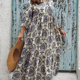 Molly - Sukienka Mosaïque Bohème
