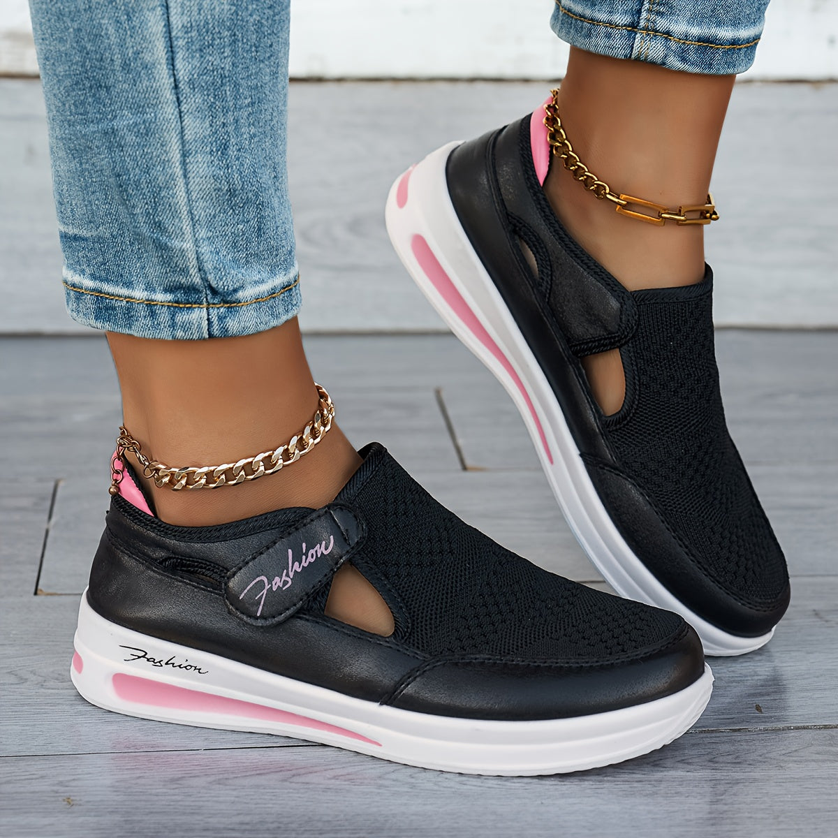 Oddychające buty wsuwane, stabilne i komfortowe