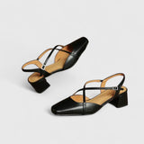 Evana - Eleganckie Sandały na Obcasie