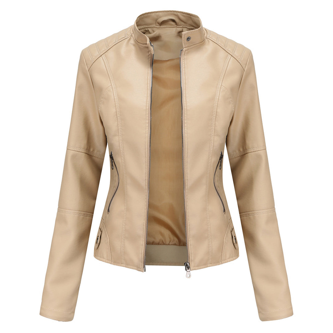 Milena™ | Elegancka Kurtka Skórzana