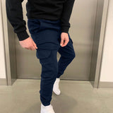 SPODNIE CARGO W STYLU JOGGER
