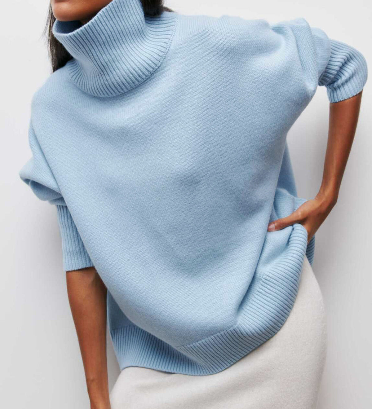 Cassie™ | Oversize Sweter z Golfem