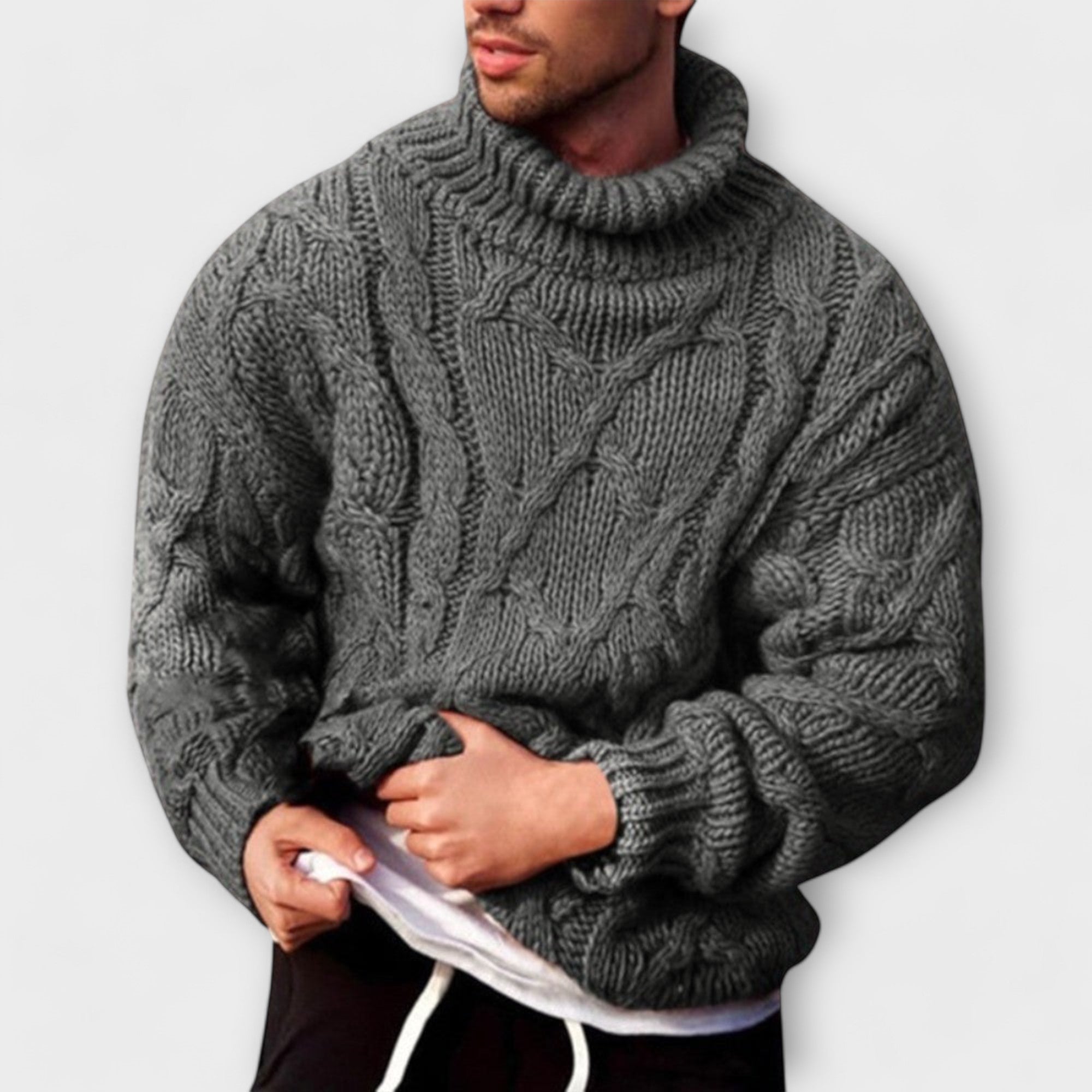 Raphaël™ | Premium wełniany sweter dla mężczyzn