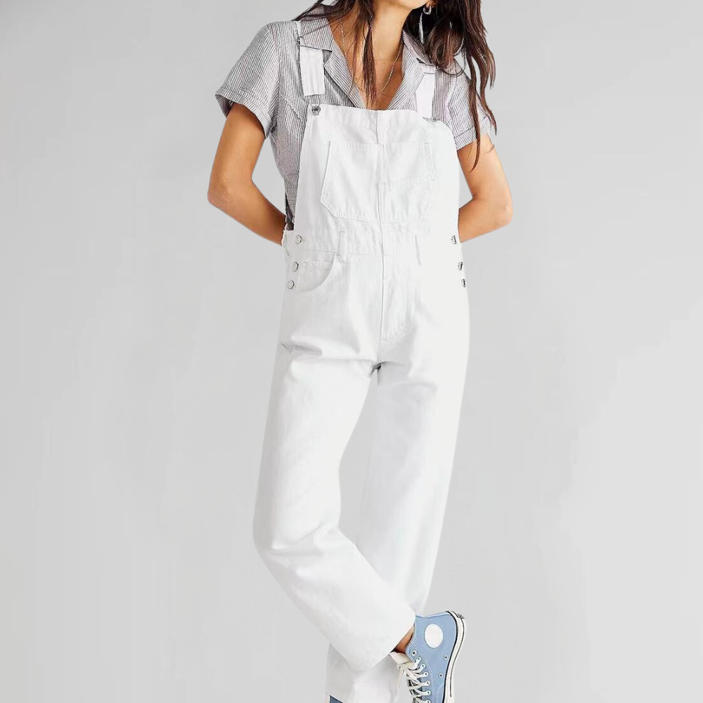 Jacqui - Kombinezon z denimu w stylu miejskim