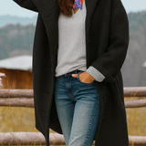 Elira™ | Elegancki długi płaszcz