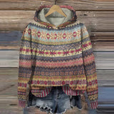 Fanny™ | Retro Chic Bluza z Kapturem
