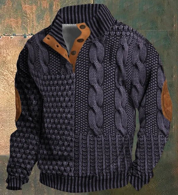 Telford™ | Odważny i wzorzysty sweter