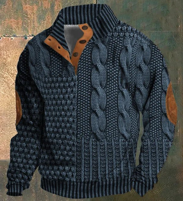 Telford™ | Odważny i wzorzysty sweter