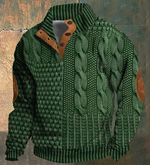 Telford™ | Odważny i wzorzysty sweter