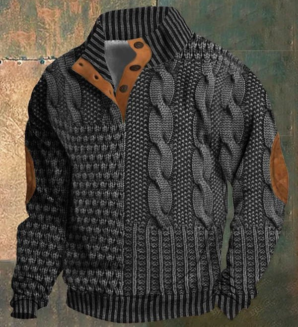 Telford™ | Odważny i wzorzysty sweter