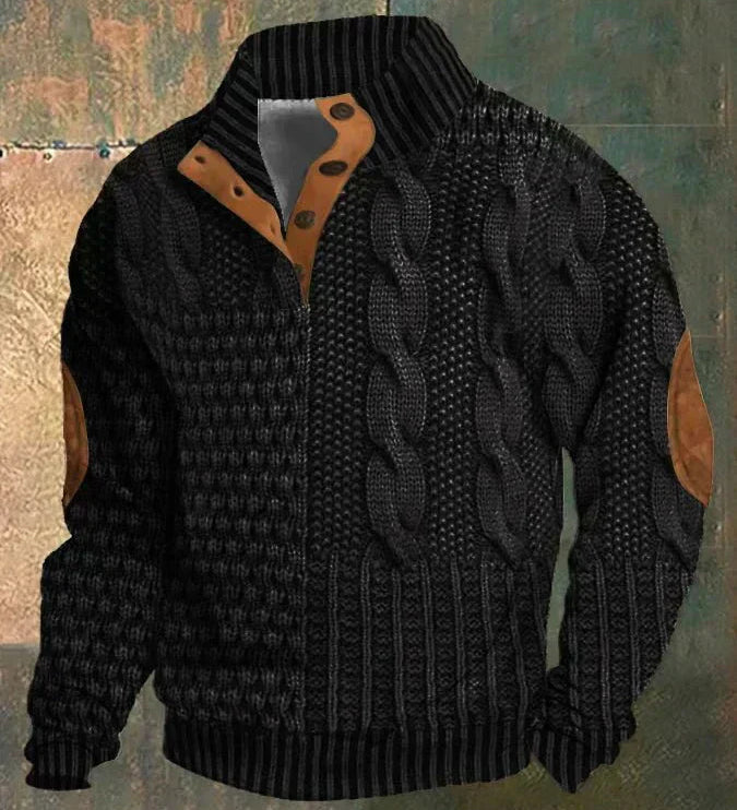 Telford™ | Odważny i wzorzysty sweter