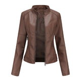 Milena™ | Elegancka Kurtka Skórzana