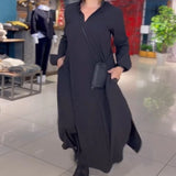 Sylvie - Długa, luźna sukienka