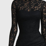 Monica | Elegancka Sukienka Maxi z Koronką