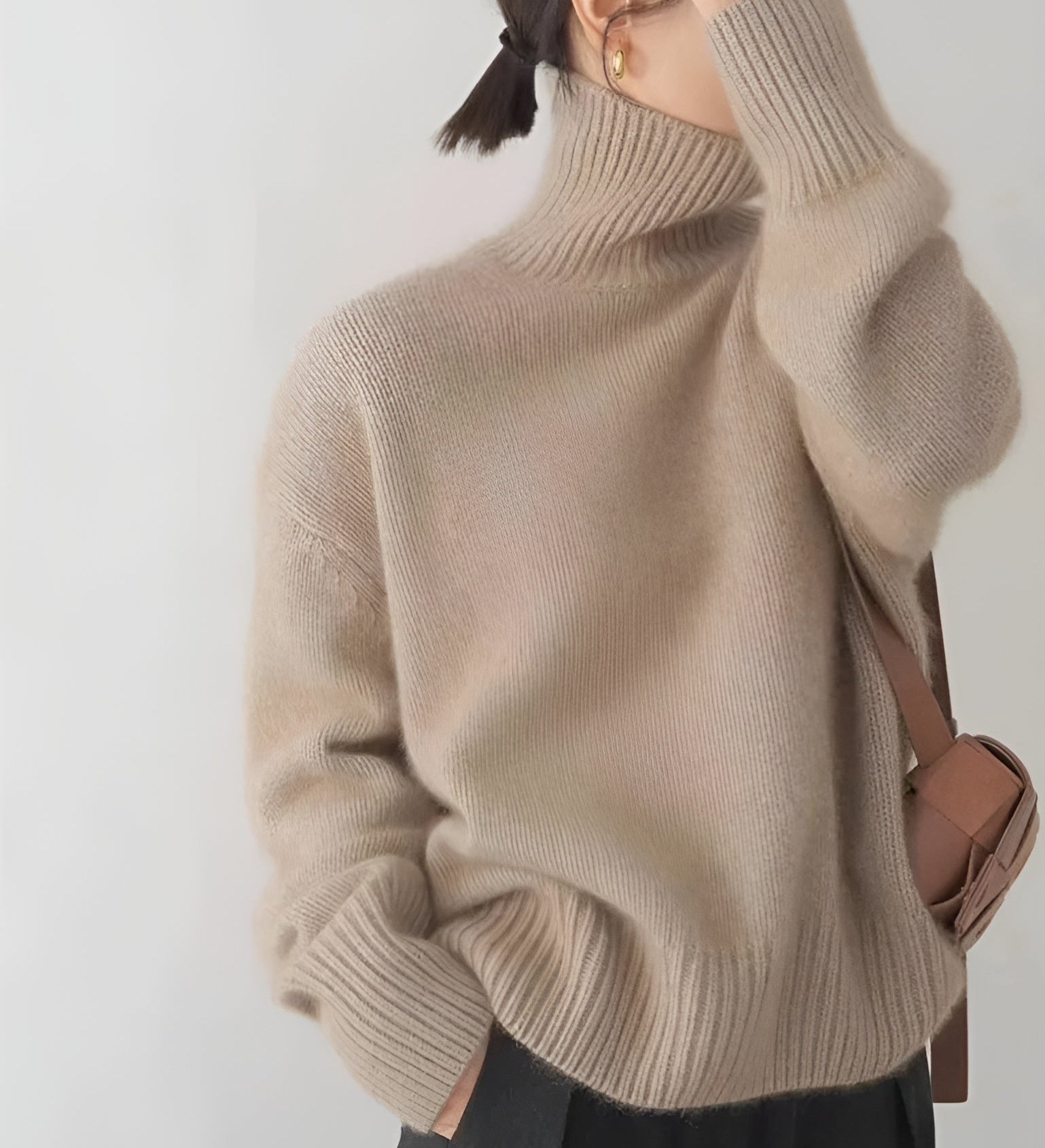 Emma™ | Miękki Sweter z Golfem