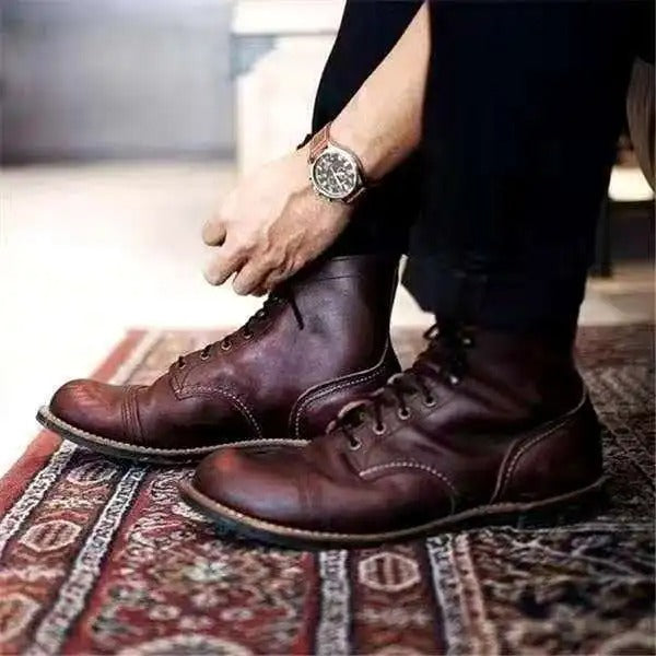 Joseph ™ | Stylowe botki skórzane