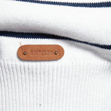 Gano™ | Męski sweter w cienkie paski