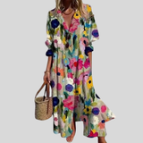 Zariah | Elegancka Sukienka Maxi w Stylu Boho