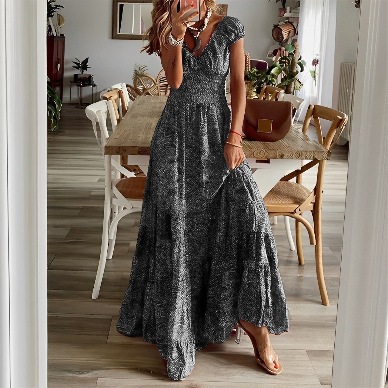Kaida - Elegancka Sukienka Boho