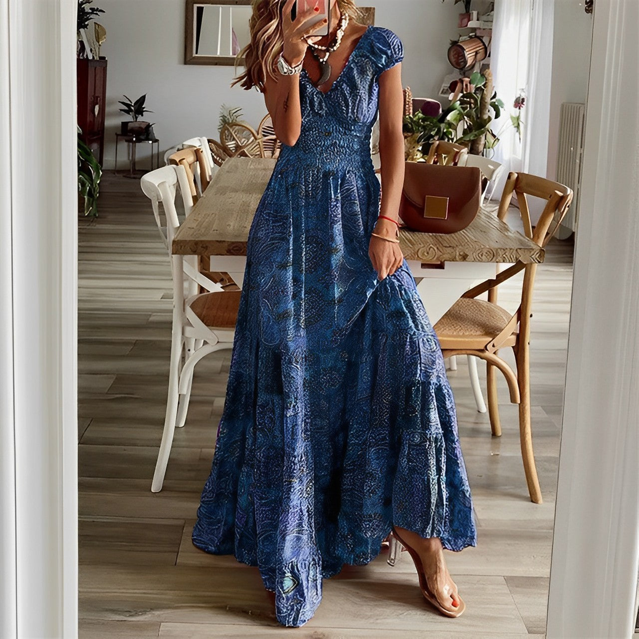Kaida - Elegancka Sukienka Boho