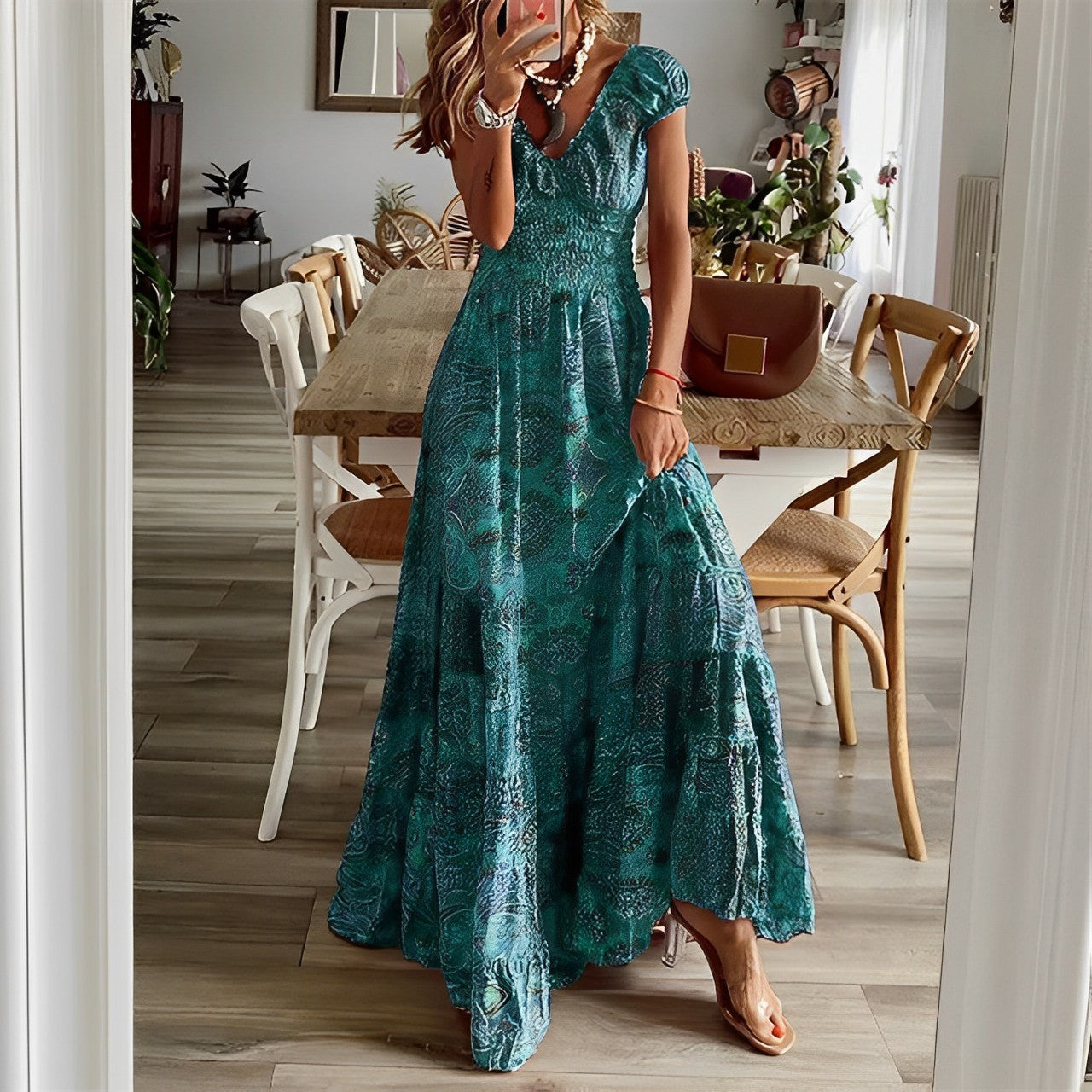 Kaida - Elegancka Sukienka Boho