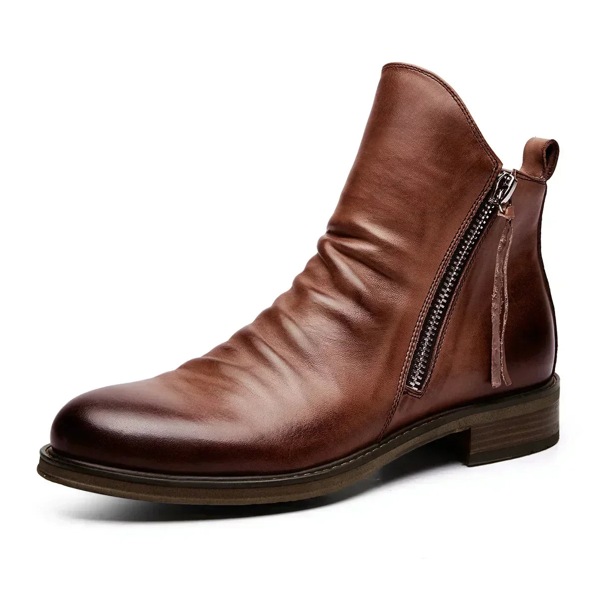 Roch™ | Stylowe botki skórzane